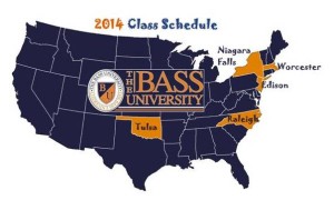 The Bass University 2014 Site Map