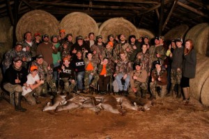 The Hunters and Their Guides after the Second Day Hunt - photo by Dan O'Sullivan