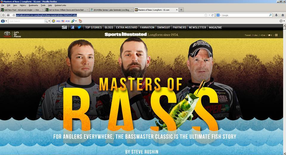 Sports Illustrated Masters of Bass