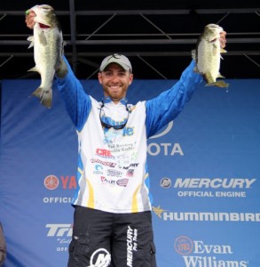 Brandon Lester at Lake Seminole Weigh-in - photo courtesy Pro Fishing Management