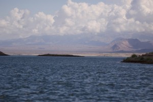 Lake Mead During the 2014 US Open- photo by Dan O'Sullivan