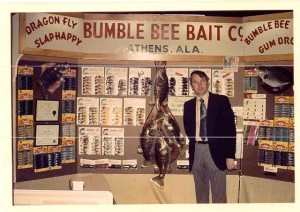 1974 Bill Huntley bumble bee baits tackle show