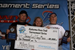 Alabama Bass Trail 2015 Millers Ferry Champions Prizes (Custom)