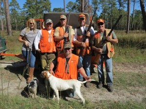 hunting with the Tuckers at The Southernwoods Plantation