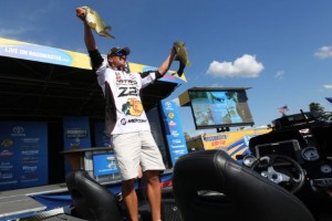 Bassmaster Elite Series St. Lawrence River Champion Edwin Evers - photo by Gary Tramontina