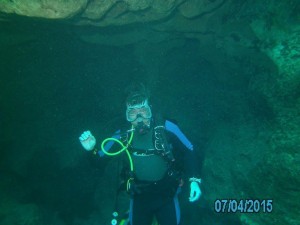 Cave dive at Vortex Springs,FL