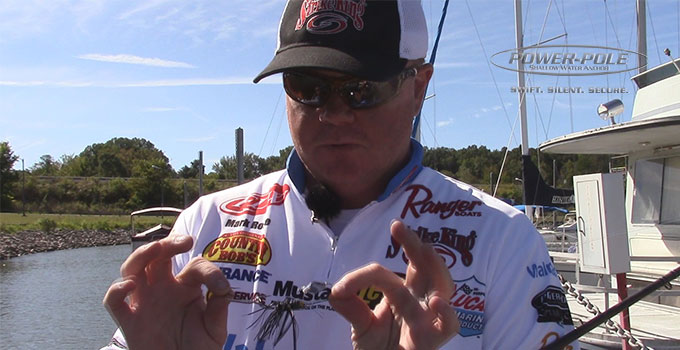 Video Pro Tip - Mark Rose and his Strike King Mini Pro Buzz