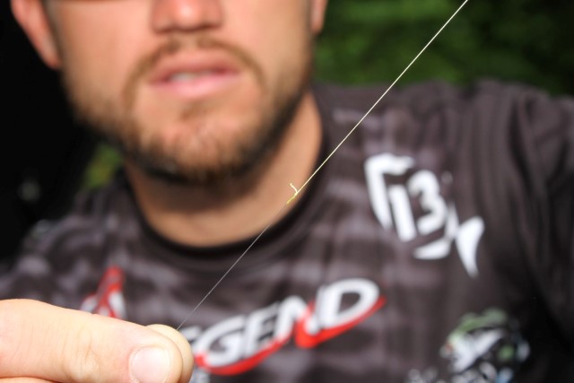 14 Seaguar Hookpoints Stetson Blaylock Wacky Rigged Stickbait - This Gives the Line some room to cinch