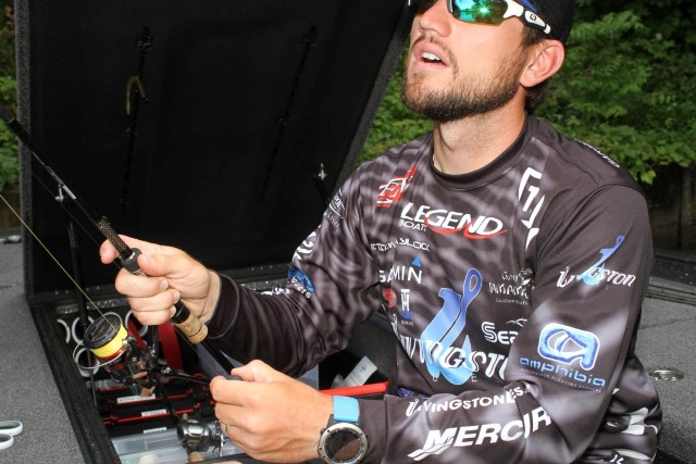 15 Seaguar Hookpoints Stetson Blaylock Wacky Rigged Stickbait - Reel Knot to the Top of Reel - 8 Feet of leader