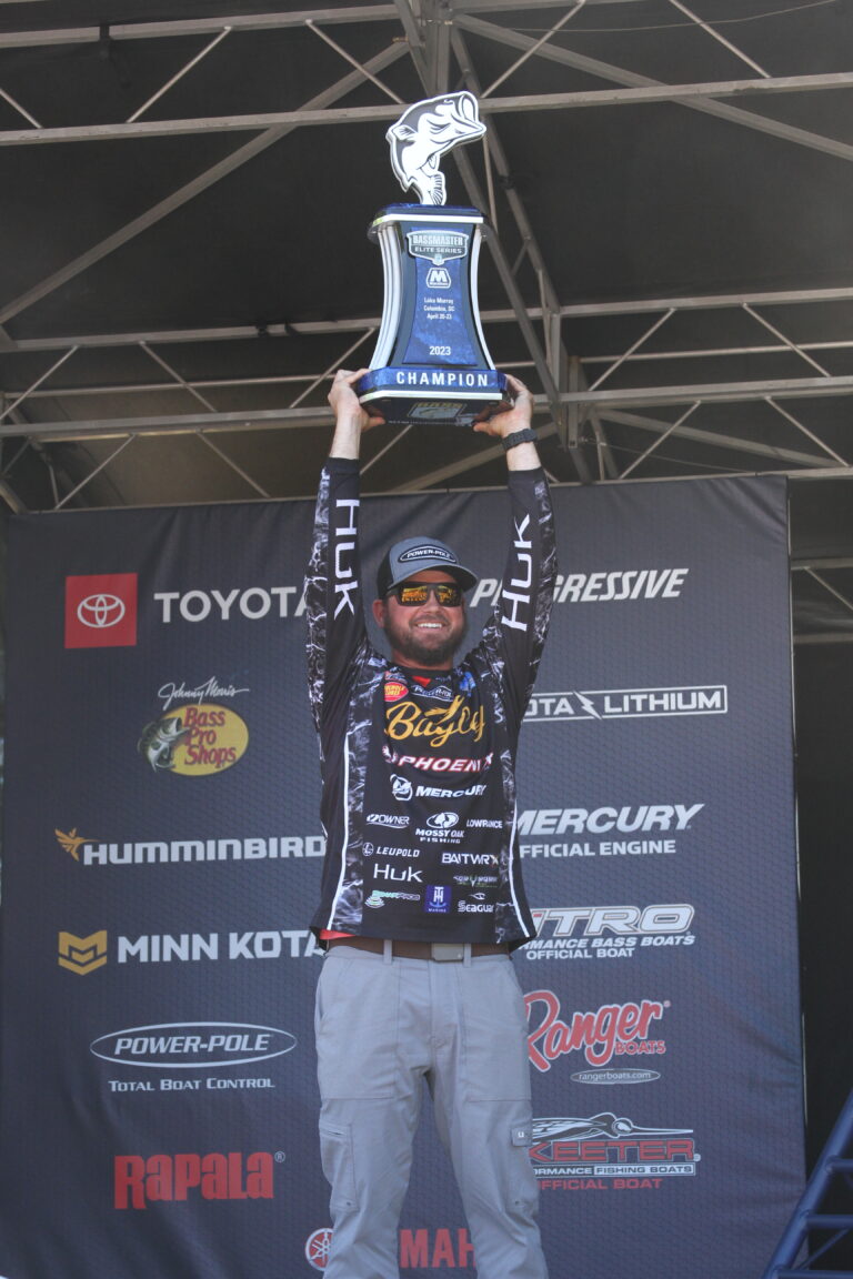 Drew Benton Comes from Behind, Wins 2023 Bassmaster Elite Series Lake