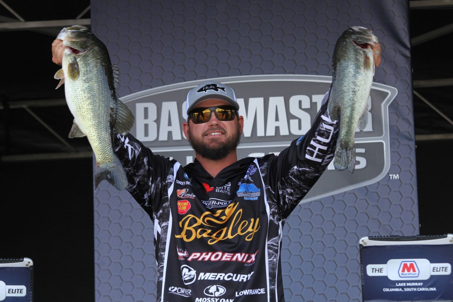 Drew Benton Moves into Day Two Lead at 2023 Bassmaster Elite Series