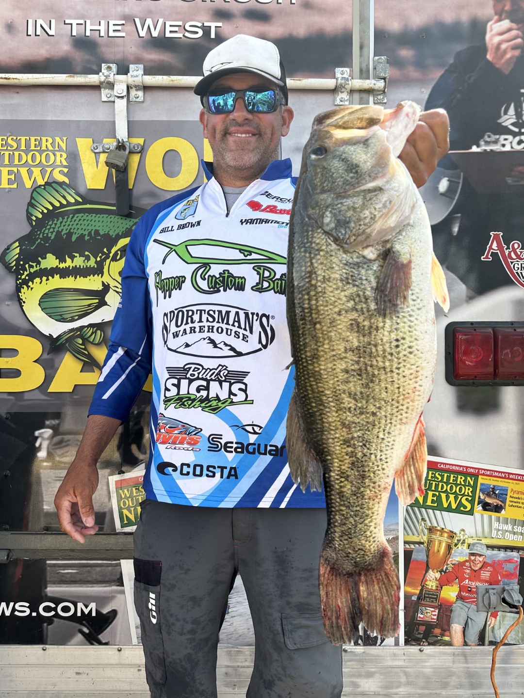Alex Klein Leads Day One of 2024 WON Bass Clear Lake Open with 35.59 pounds